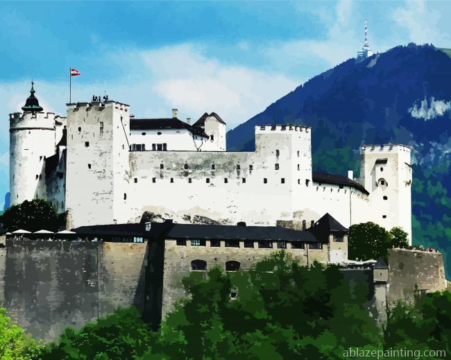Fortress Hohensalzburg Salzburg Paint By Numbers.jpg