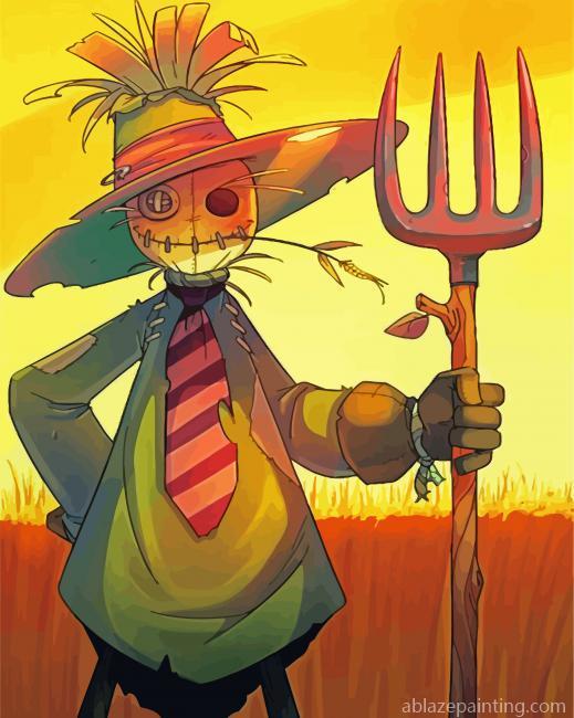 Scarecrow Illustration Paint By Numbers.jpg