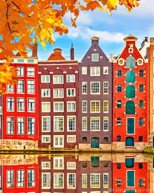 Amsterdam Buildings Paint By Numbers.jpg