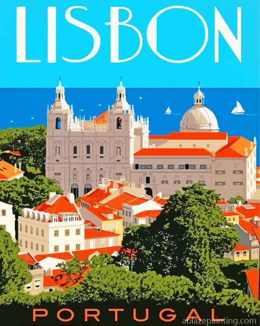 Lisbon Portugal Paint By Numbers.jpg
