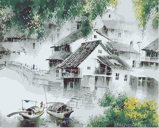 Chinese Ancient Town Paint By Numbers.jpg
