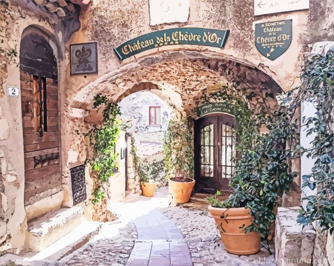 Eze France Village Paint By Numbers.jpg