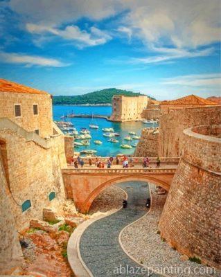 Muralles De Dubrovnik Cyprus Paint By Numbers.jpg