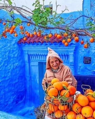 Chefchaouen The Blue Pearl Paint By Numbers.jpg