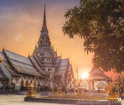 Temple Thailand Cities Paint By Numbers.jpg