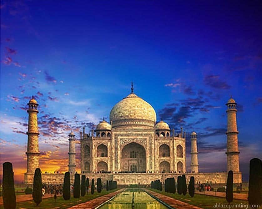 Taj Mahal India Cities Paint By Numbers.jpg