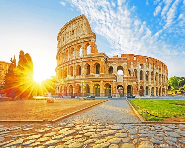 Rome Italy Colosseum New Paint By Numbers.jpg