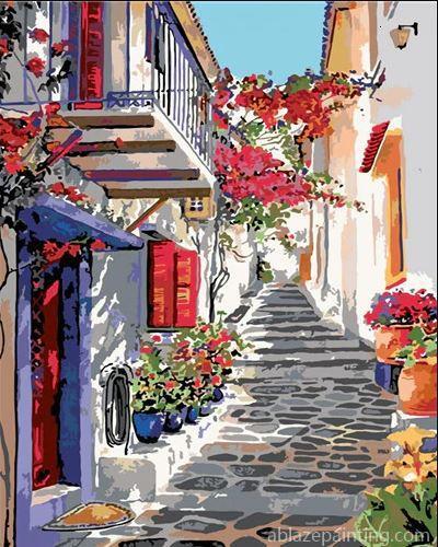 Alley In Athens Paint By Numbers.jpg