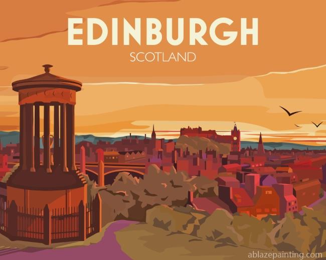 Edinburgh Travel Poster Paint By Numbers.jpg