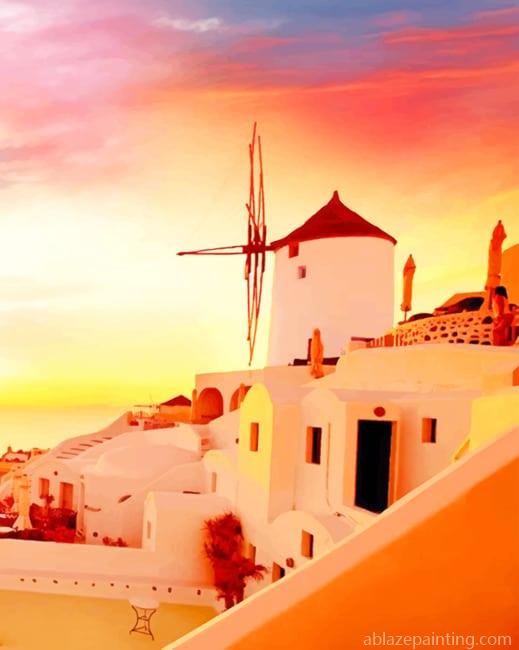 Sunset Santorini New Paint By Numbers.jpg