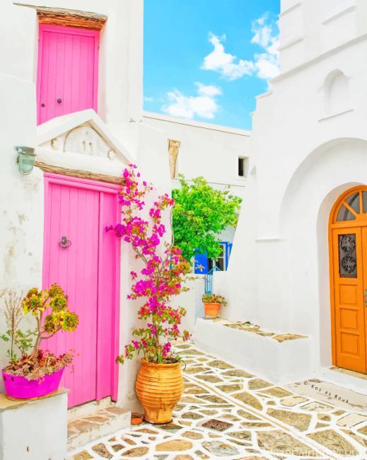 Pink Door Greece New Paint By Numbers.jpg