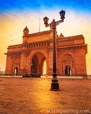 India Mumbai Gateway Of India Paint By Numbers.jpg