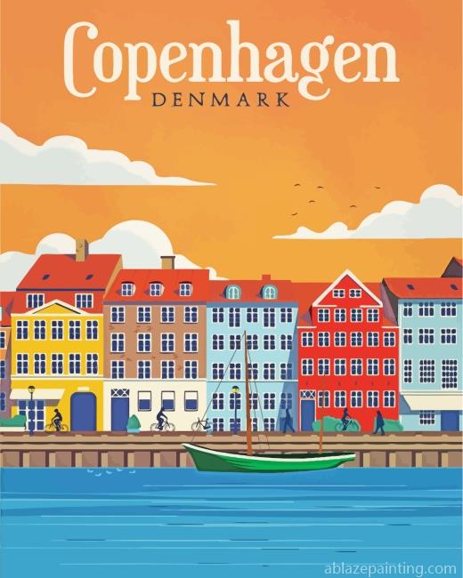 Denmark Copenhagen City Paint By Numbers.jpg