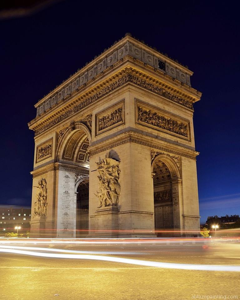 Monument In Paris Cities Paint By Numbers.jpg
