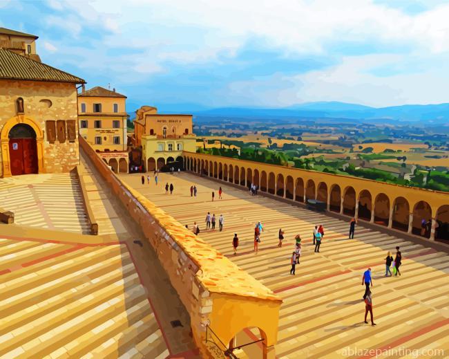 Assisi Italy Paint By Numbers.jpg