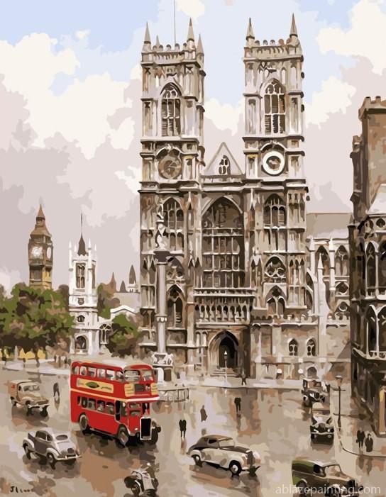 Westminister Abbey In London Cities Paint By Numbers.jpg