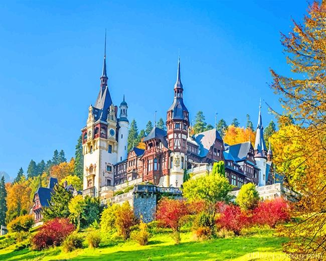 Peles Castle Romania New Paint By Numbers.jpg