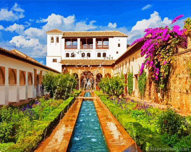 Palace Generalife Paint By Numbers.jpg