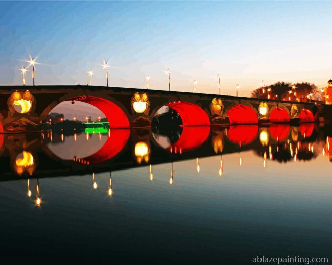 Pont Neuf Bridge Reflection Paint By Numbers.jpg