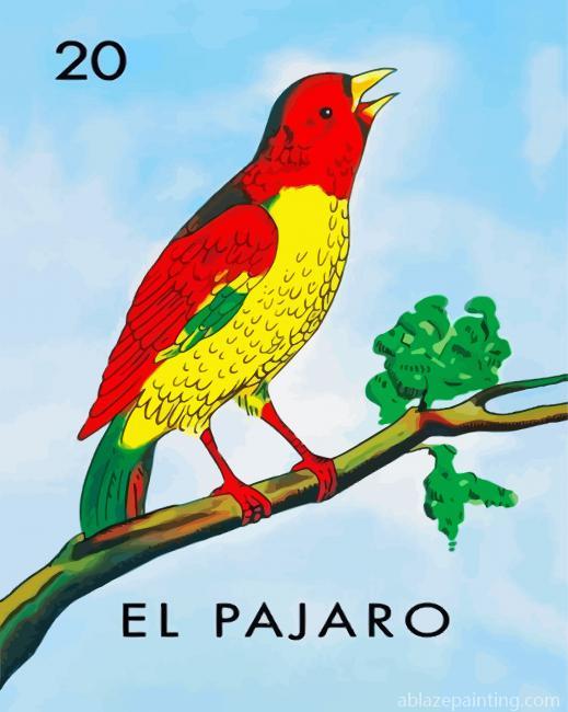 El Pajaro Spanish Card Paint By Numbers.jpg