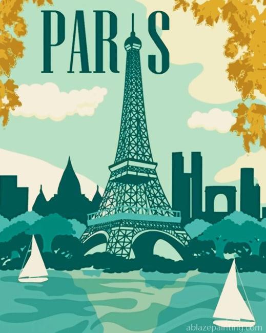 Paris Eiffel Tower Cities Paint By Numbers.jpg