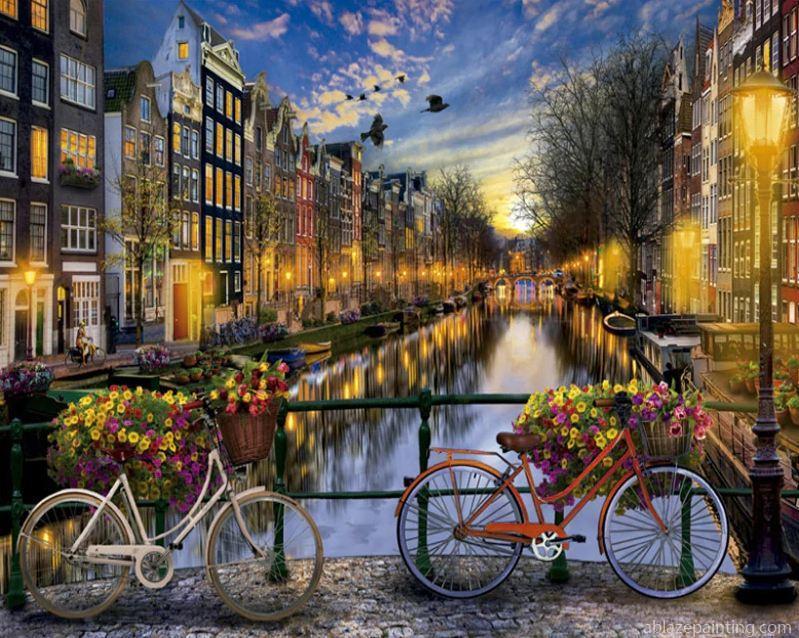Amsterdam Bicycles Paint By Numbers.jpg