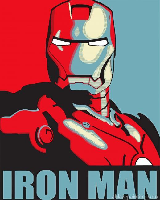 Iron Man Illustration Paint By Numbers.jpg