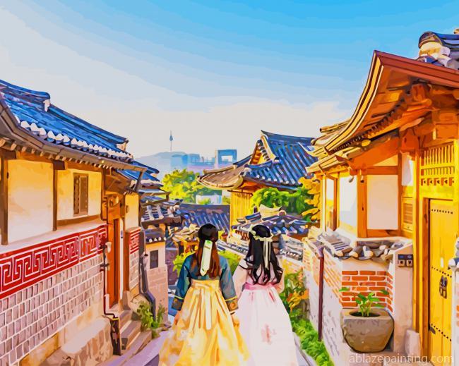 South Korea Bukchon Hanok Village New Paint By Numbers.jpg