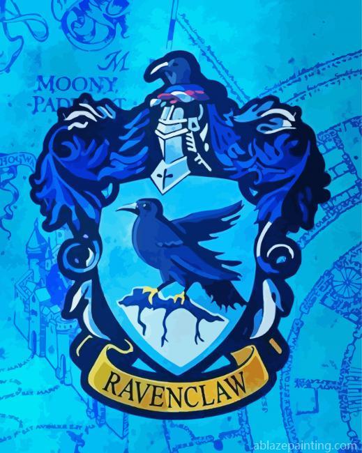 Blue Ravenclaw Logo Paint By Numbers.jpg