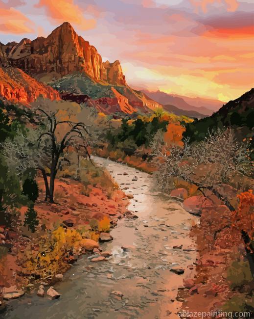 Zion National Park Utah New Paint By Numbers.jpg