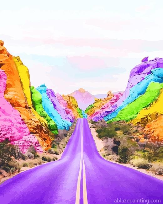 Colorful Road New Paint By Numbers.jpg