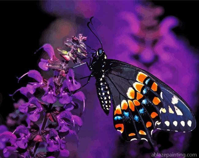 Black Swallowtail Butterfly Paint By Numbers.jpg