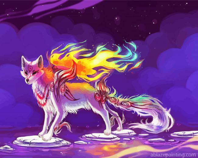 Fantasy Kitsune Fox Paint By Numbers.jpg
