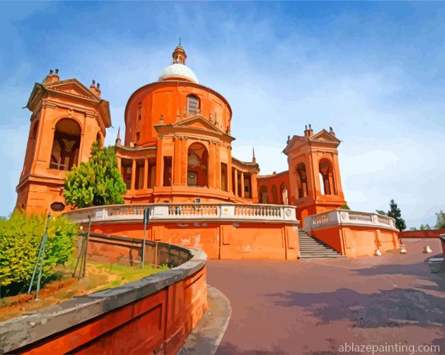 Sanctuary Of The Madonna Di San Luca Bologna Paint By Numbers.jpg