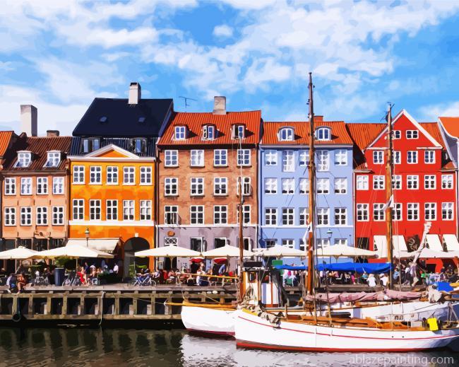 Nyhavn Canal Buildings Paint By Numbers.jpg