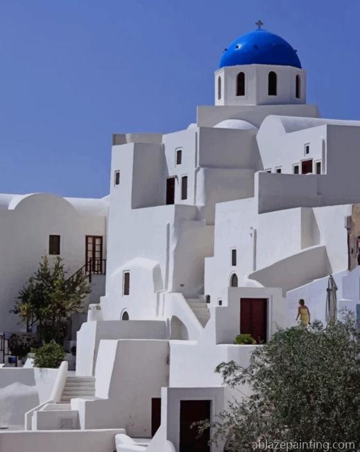 Oia Santorini Greece New Paint By Numbers.jpg