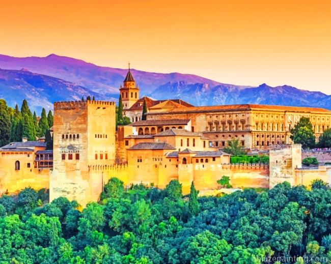 Alhambra Palace Buildings Paint By Numbers.jpg