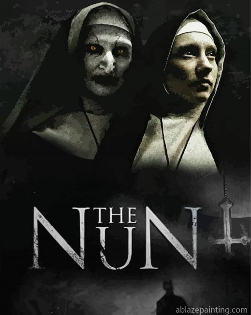 The Nun Poster Paint By Numbers.jpg