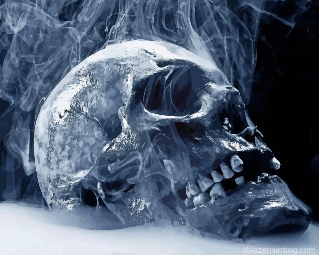 Aesthetic Skull Smoke Paint By Numbers.jpg