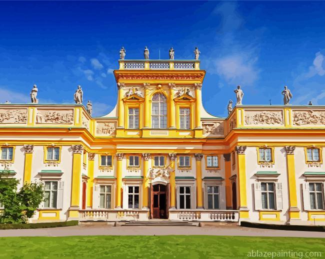 Aesthetic Museum Of King Jan Iii's Palace At Wilanów Paint By Numbers.jpg