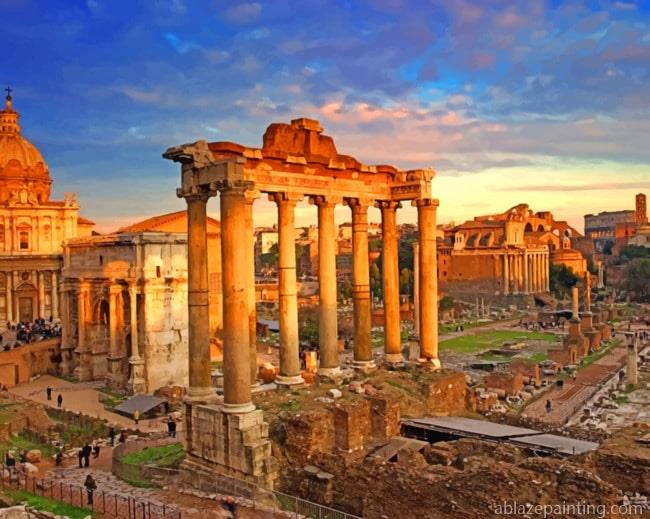 Ancient Roman Forum Paint By Numbers.jpg