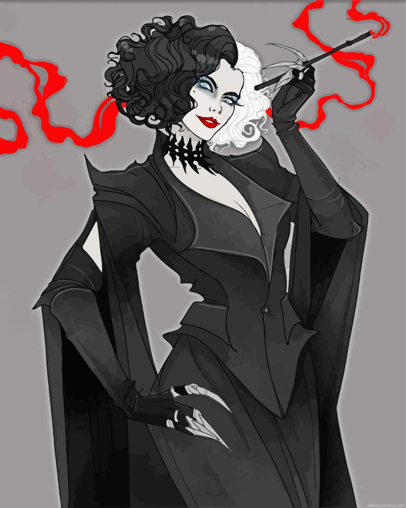 Cruella De Vil Character Paint By Numbers.jpg