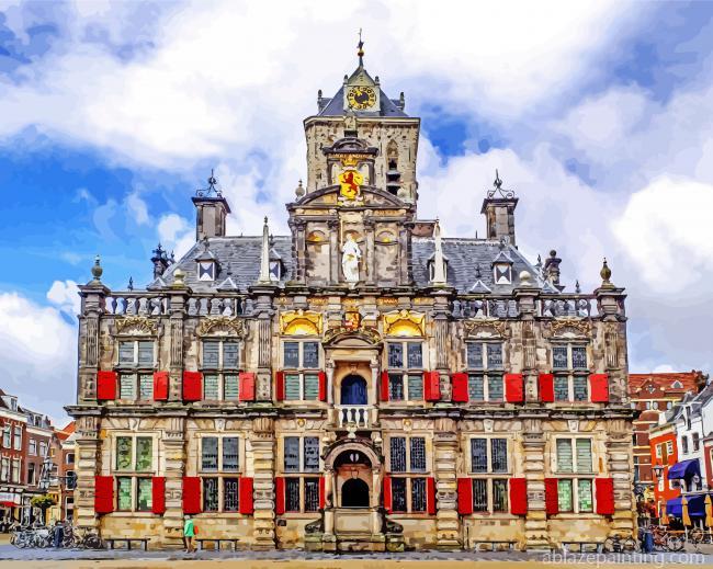 Stadhuis Delft Building Paint By Numbers.jpg