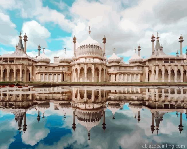 Royal Pavilion Water Reflection Paint By Numbers.jpg