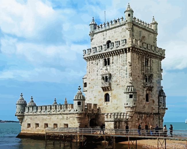 Belem Tower Lisbon Paint By Numbers.jpg