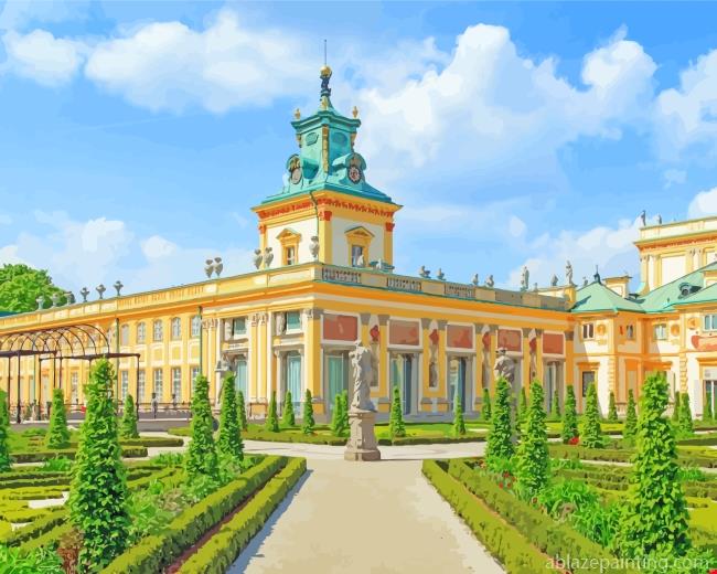 Aesthetic Wilanow Palace Paint By Numbers.jpg