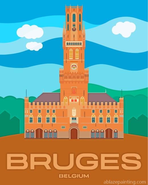 Bruges Belgium Poster Paint By Numbers.jpg