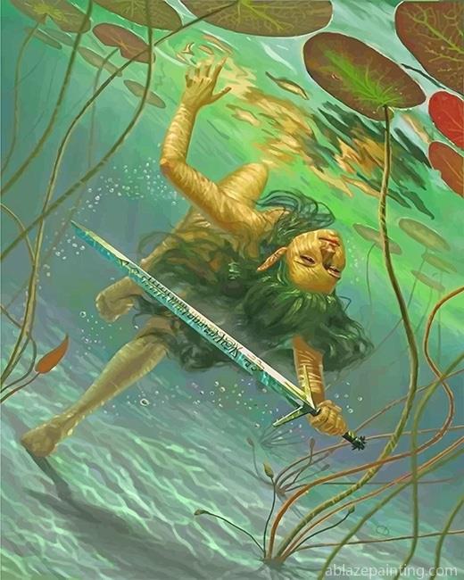 Witcher Lady Of The Lake Card New Paint By Numbers.jpg