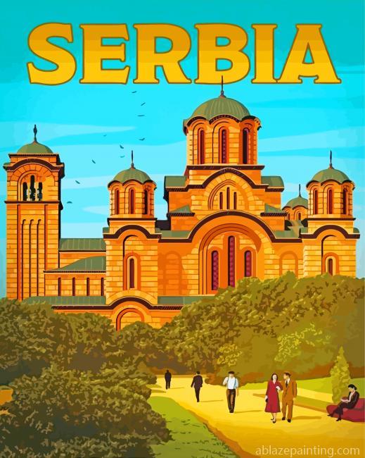Serbia Buildings Poster Paint By Numbers.jpg