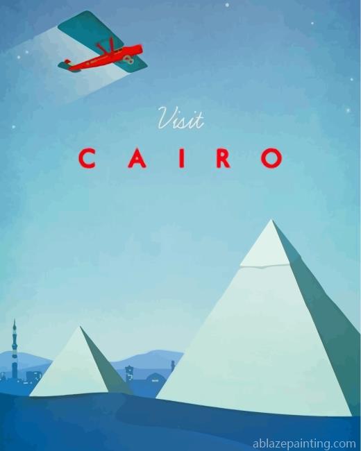 Cairo Pyramids Poster Paint By Numbers.jpg